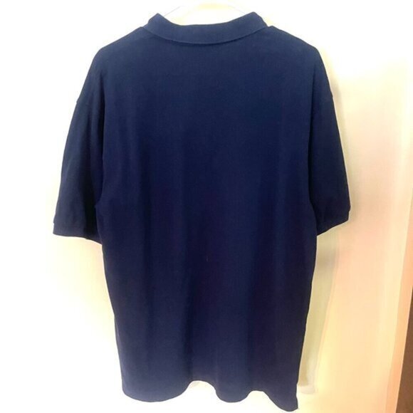 Burberry Men's Navy Blue Polo Shirt, Size Large, Certified Authentic *GUC* - Picture 5 of 9